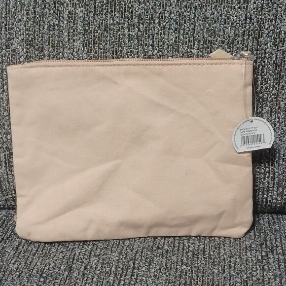 ALLEGRO Blush Pink Sequin Cosmetic Bag - Picture 2 of 2